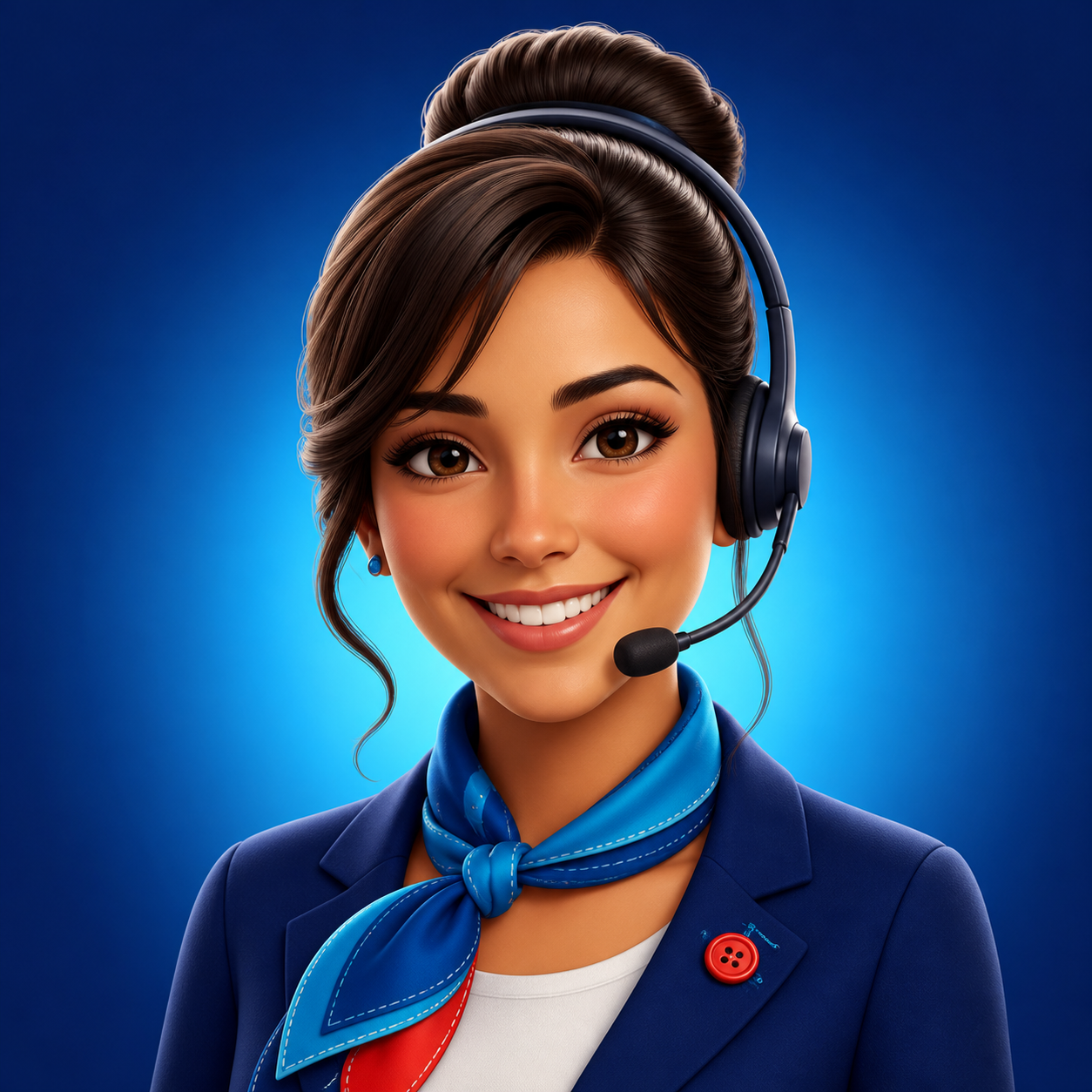 Avatar da assistente Lan